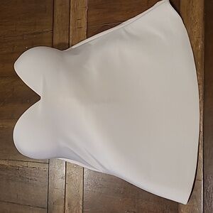 David's Bridal White Longline Corset 38C